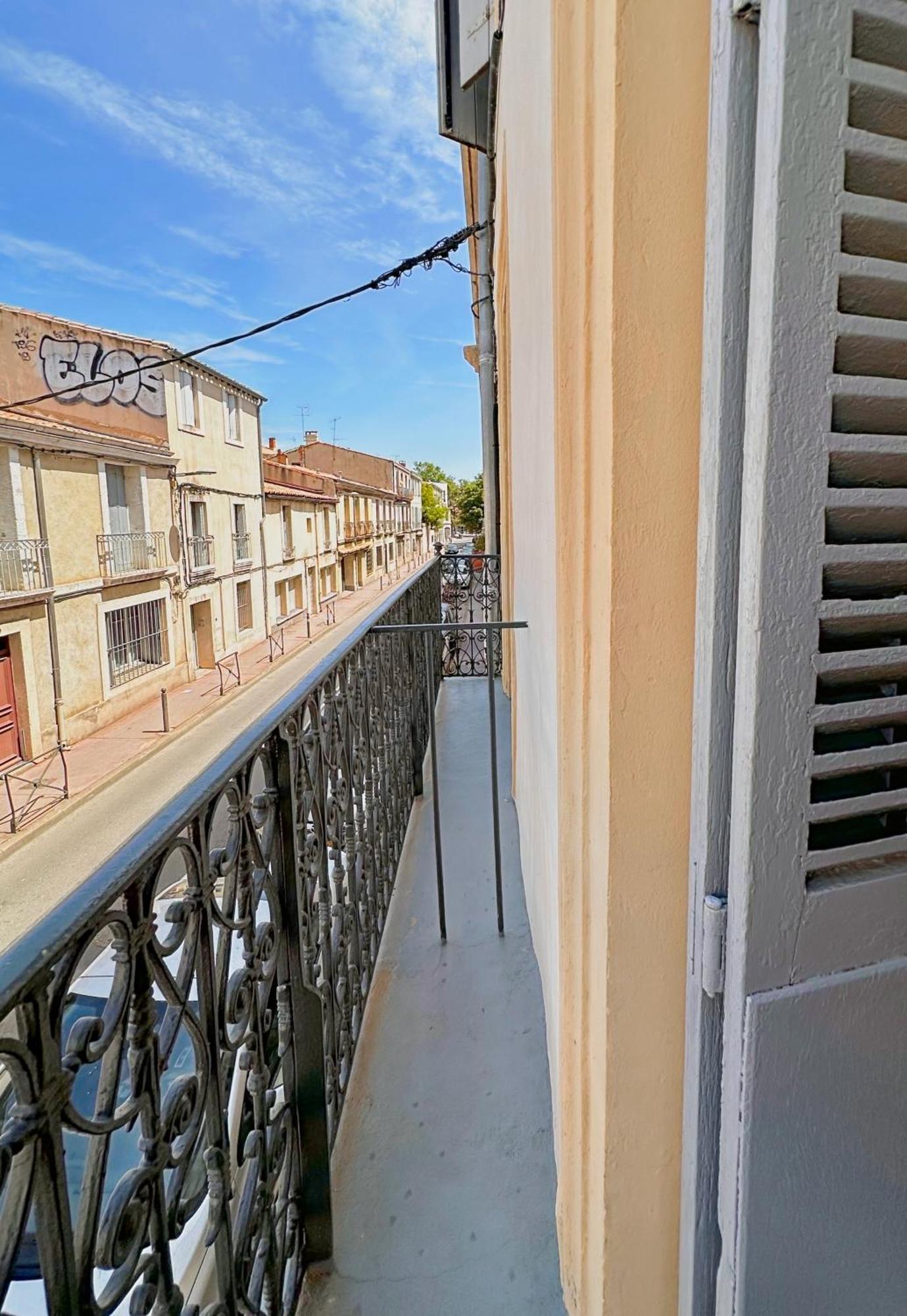 Appartement Entier Cosy Avec Balcon - Centre Montpellier Kültér fotó