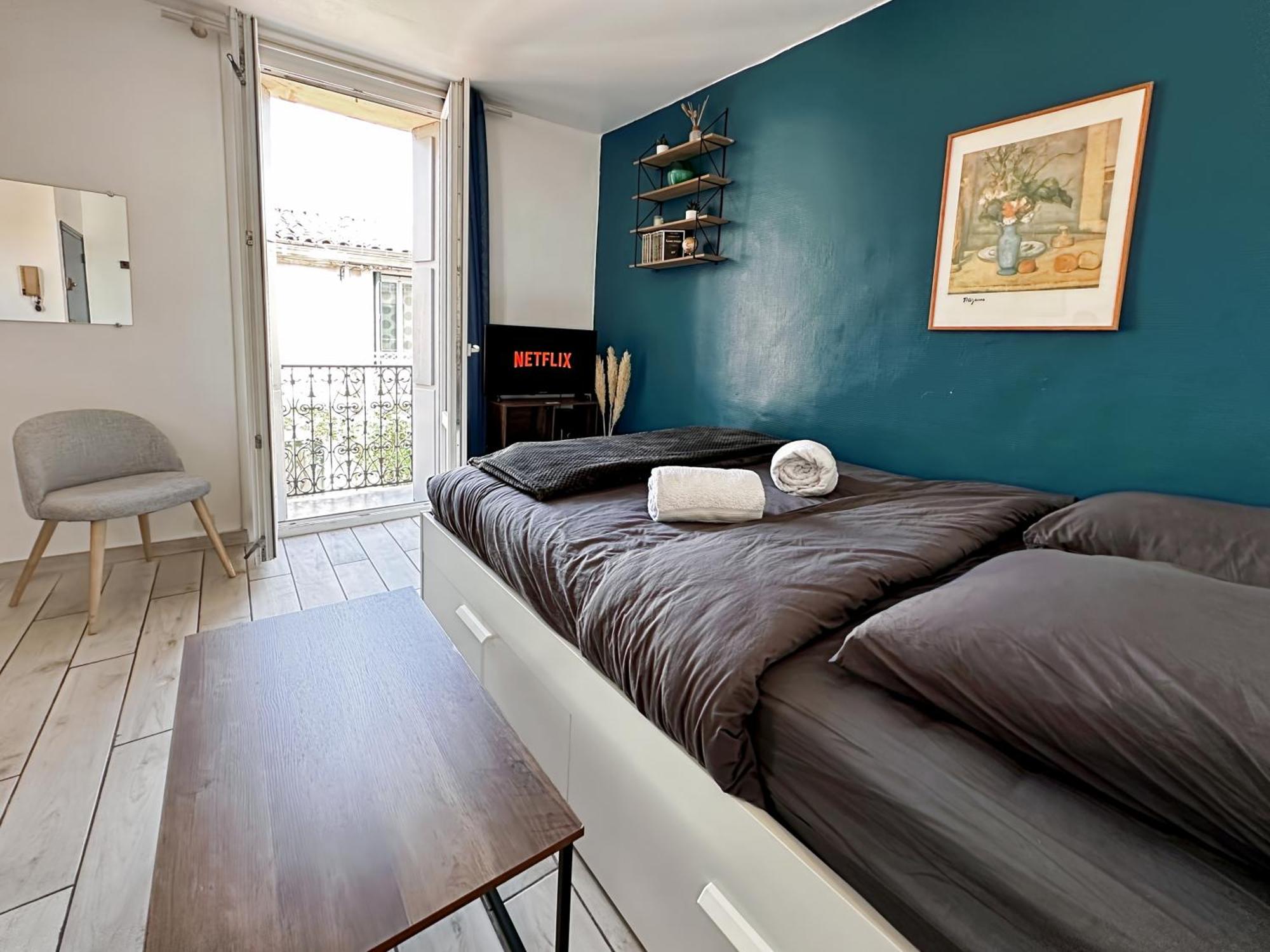 Appartement Entier Cosy Avec Balcon - Centre Montpellier Kültér fotó
